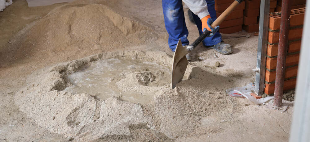 Tipos de areia para construção