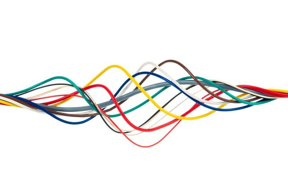 Cor dos fios elétricos