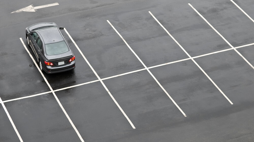 Como fazer demarcação de estacionamento