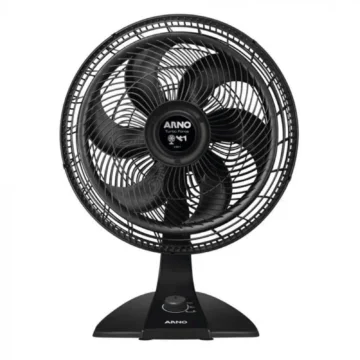 Ventilador de mesa turbo da Arno na cor preta