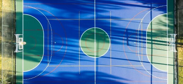 Demarcação de Quadra Poliesportiva: quais tintas usar e como fazer