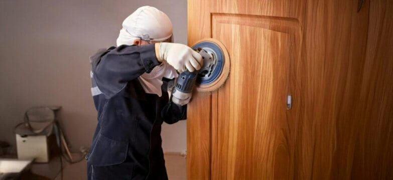Como restaurar porta de madeira em 4 passos simples