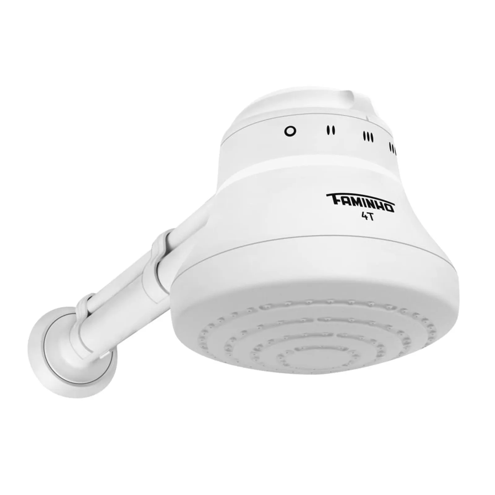 Foto da ducha Faminho com cano da marca Fame na cor branca