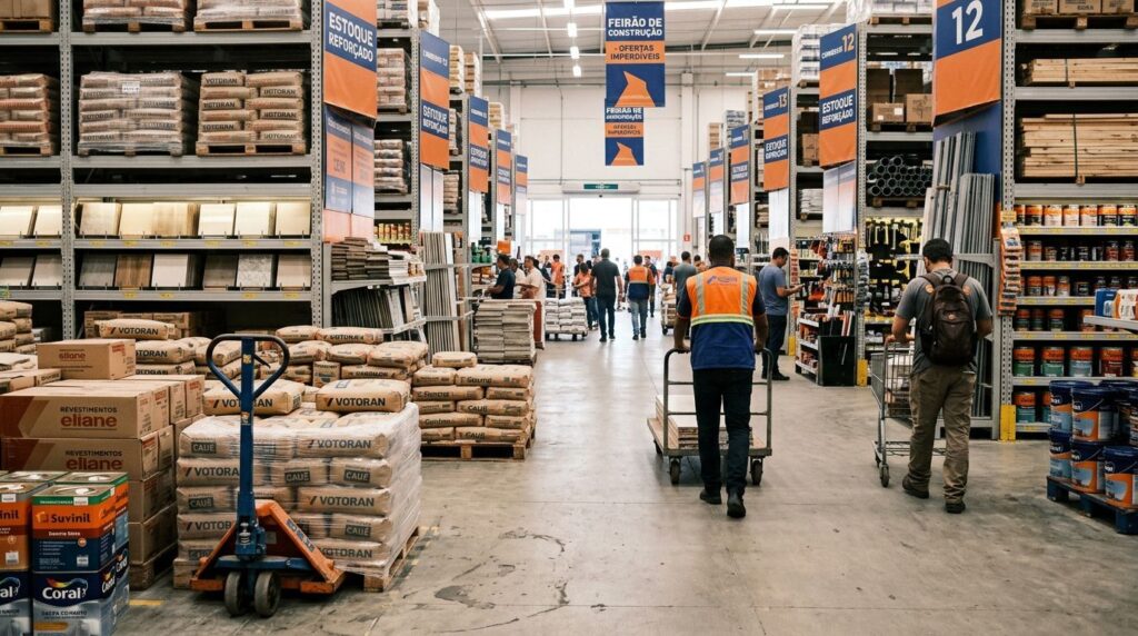 Super Feira Obramax: as melhores ofertas em materiais de construção