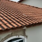 Imagem de infiltração no telhado