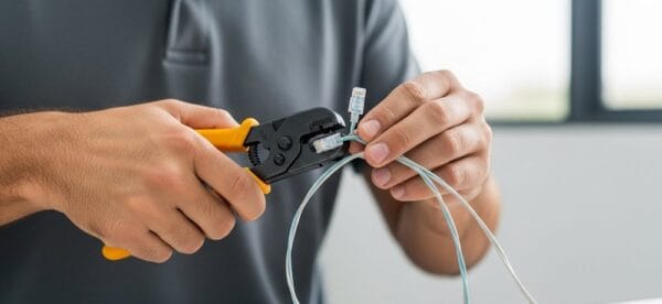 Como crimpar cabo de rede em 6 passos simples