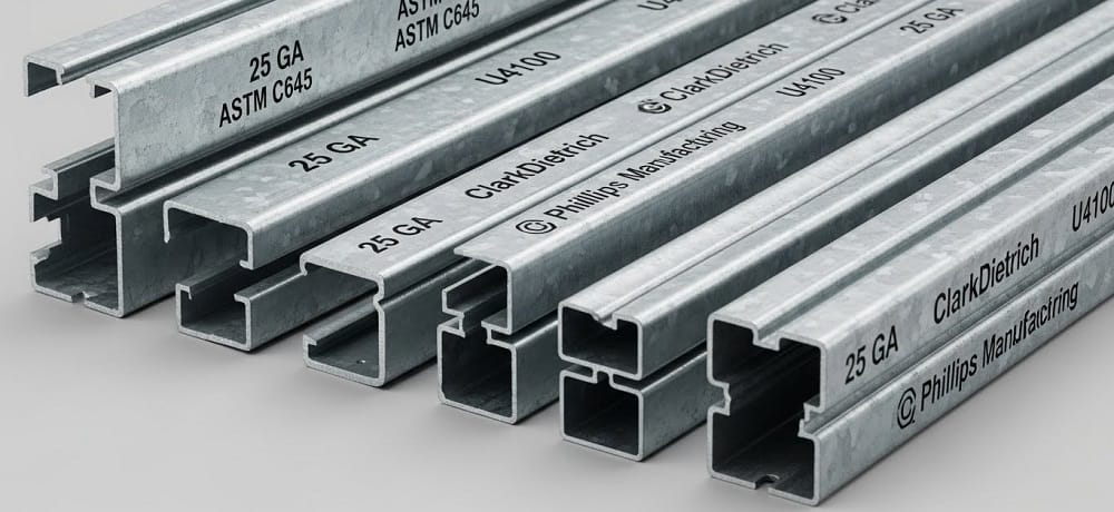 Imagem de um perfil de aço normatizado