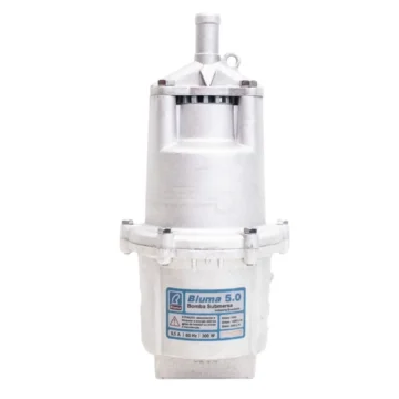 Bomba d'água submersa na cor prata