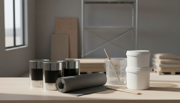 Materiais para aplicar impermeabilizante