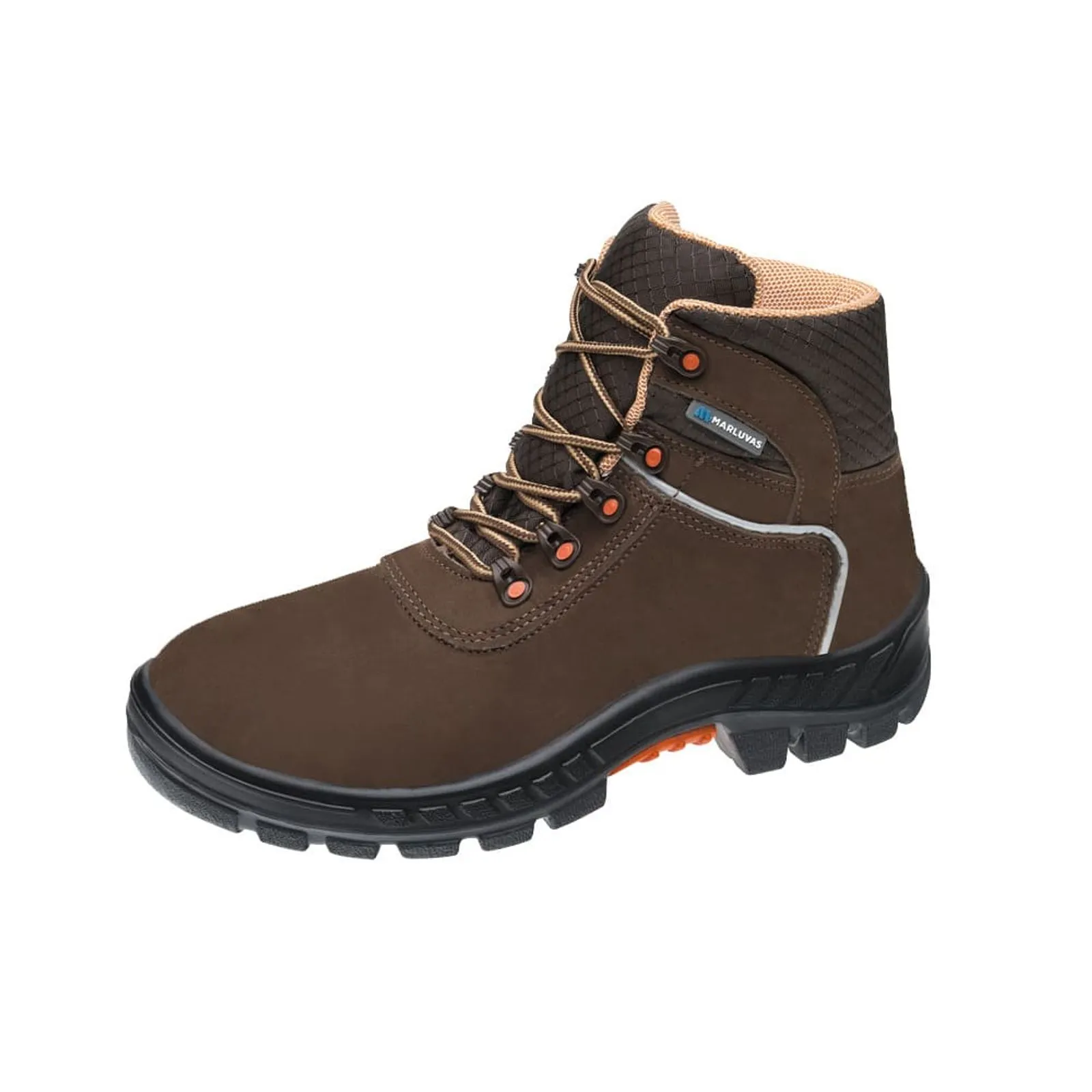 Bota de segurança marrom da marca Marluvas