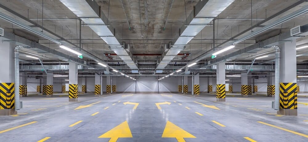 Como fazer demarcação de vagas e faixas de estacionamento