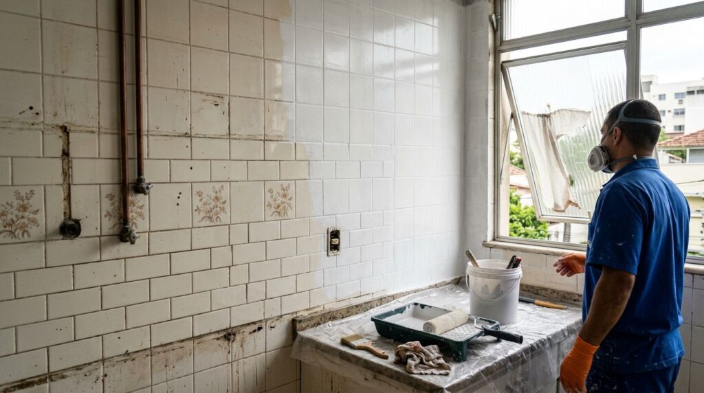 Como pintar azulejo: passo a passo simples e prático