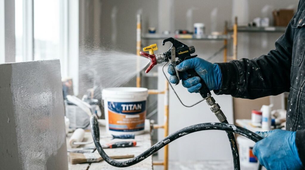 Pintura airless: o que é, como funciona e quais as vantagens na obra?