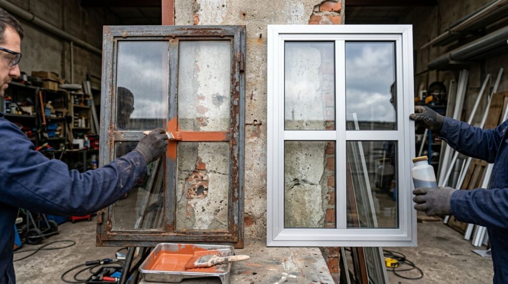 Como pintar alumínio e renovar janelas: guia para profissionais