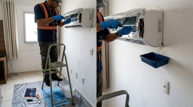 Ar-condicionado pingando água: como identificar e resolver?