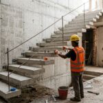 Escada flutuante: como projetar com segurança e eficiência